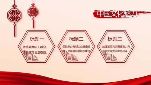 红色党建党员党支部述职报告教育PPT
