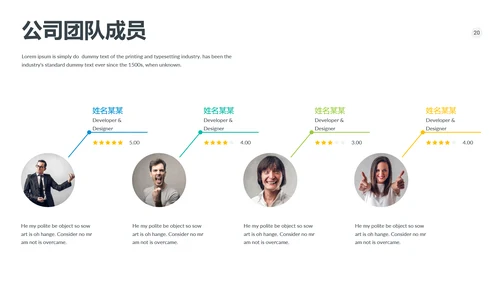现代风格商业计划书公司宣传商务PPT模板