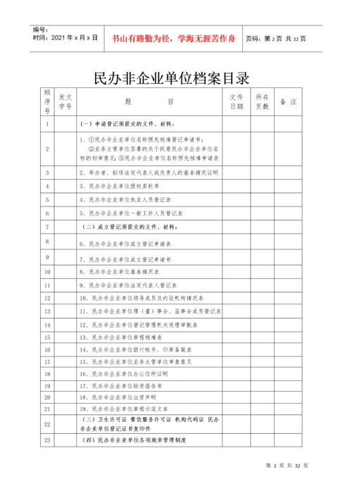 民办非企业单位表(新表).docx