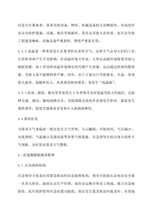 极端天气应急处置专题方案.docx