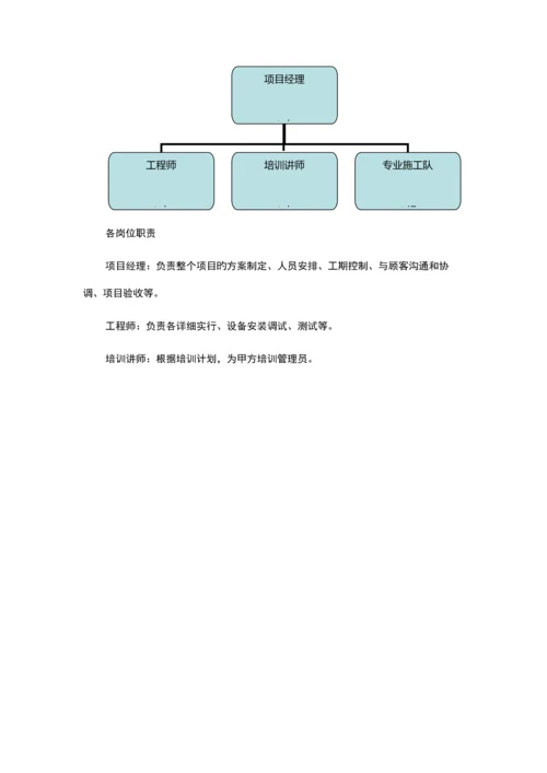 系统集成项目施工计划方案.docx