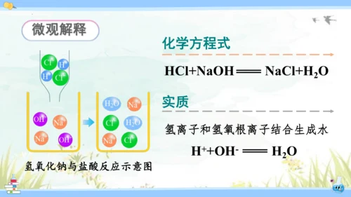 10.2 酸和碱的中和反应课件(共42张PPT)2023-2024学年九年级化学人教版下册