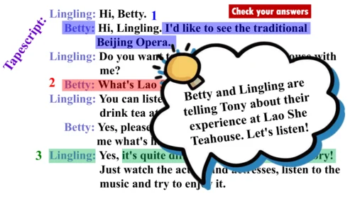 Module 5 Unit 1 I wanted to see the Beijing Opera.