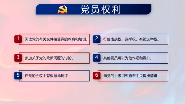 红色党建党支部工作总结学习教育PPT