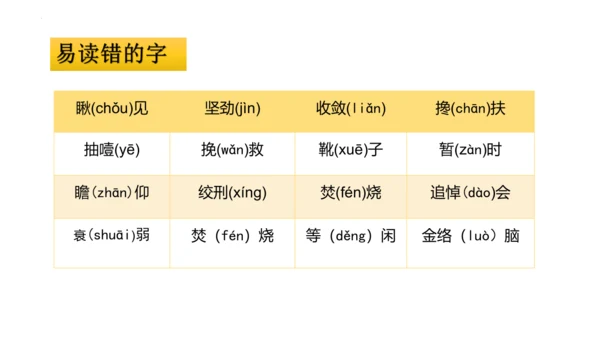 统编版六年级语文下册同步高效课堂系列第四单元（复习课件）