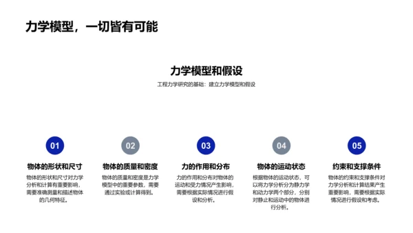 工程力学教学PPT模板