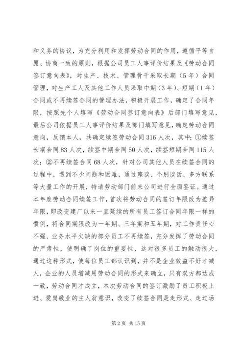 企业人力资源部年度工作总结.docx