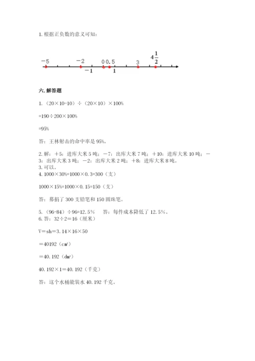 小升初六年级期末试卷（典型题）.docx