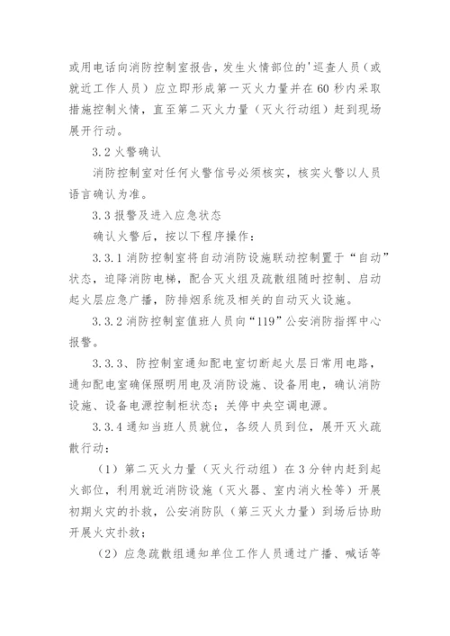 医院火灾疏散应急预案.docx