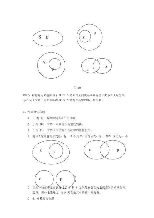 公务员考试判断推理之直言命题