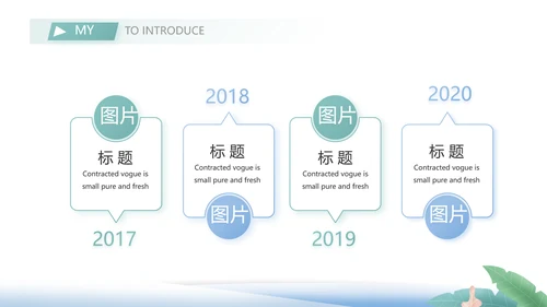 大学生个人简历面试自我介绍岗位竞聘演讲PPT