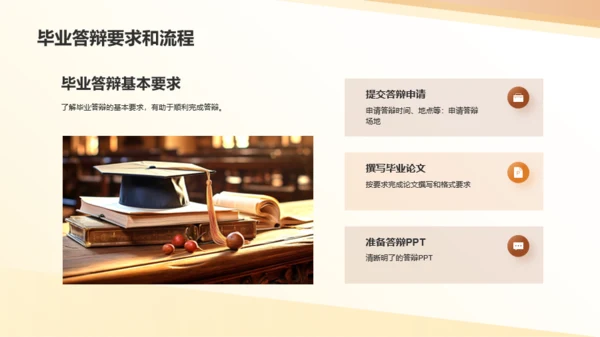橙色现代商务毕业答辩技巧PPT模板