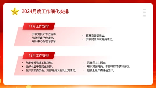3月份群众生活会PPT模板