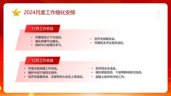 3月份群众生活会PPT模板