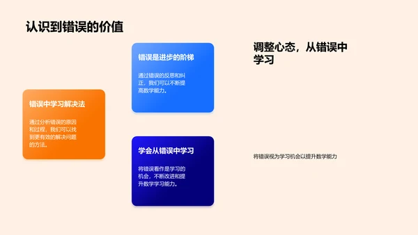 数学学习实用策略PPT模板