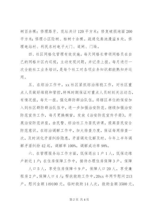 XX年社区住房保障工作计划范文.docx