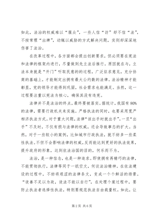 依法治国学习心得.docx