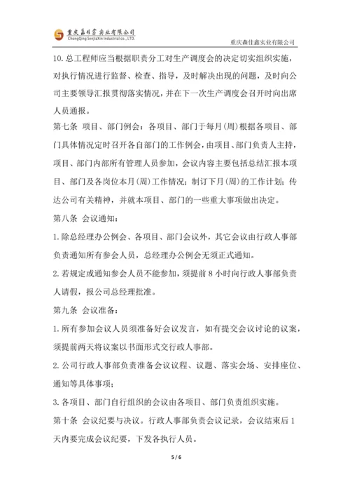 公司及项目会议管理制度.docx