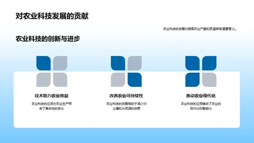 农业科技的研究与实践