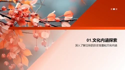 立秋节气：文化与共享