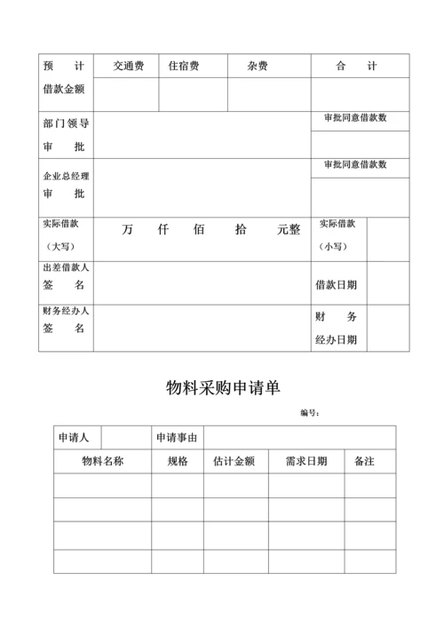 公司费用报销制度银恒融资财务会计规章制度四.docx