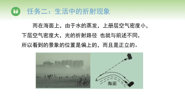 2024-2025学年人教版物理八年级上册4.4光的折射课件（31页ppt）