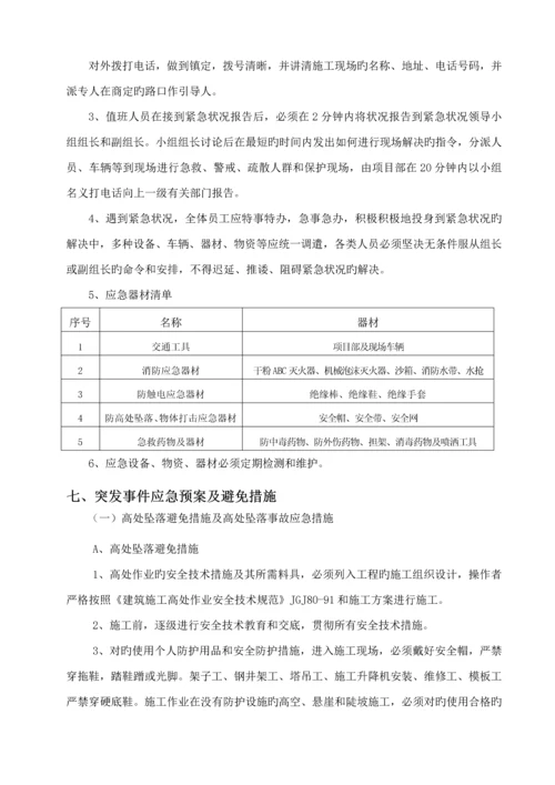 化工厂生产安全应急全新预案.docx