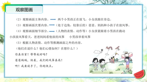 统编版三年级语文下册单元作文能力提升第二单元+习作：看图话，写一写（教学课件）