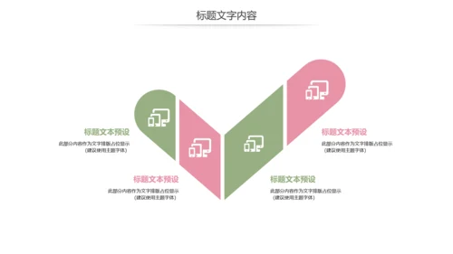 唯美妇联巾帼文明岗年终工作总结汇报PPT模板