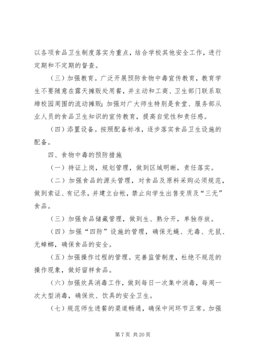 食品卫生安全应急预案 (7).docx
