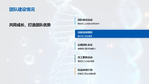 生物部门半年纵览