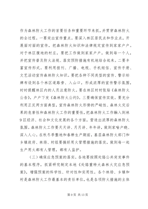 刘友凡在全省森林防火会议上讲话.docx