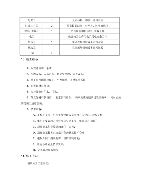 深基坑工程钢板桩施工方案