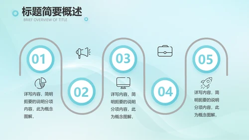 蓝色简约医院医疗工作汇报总结PPT