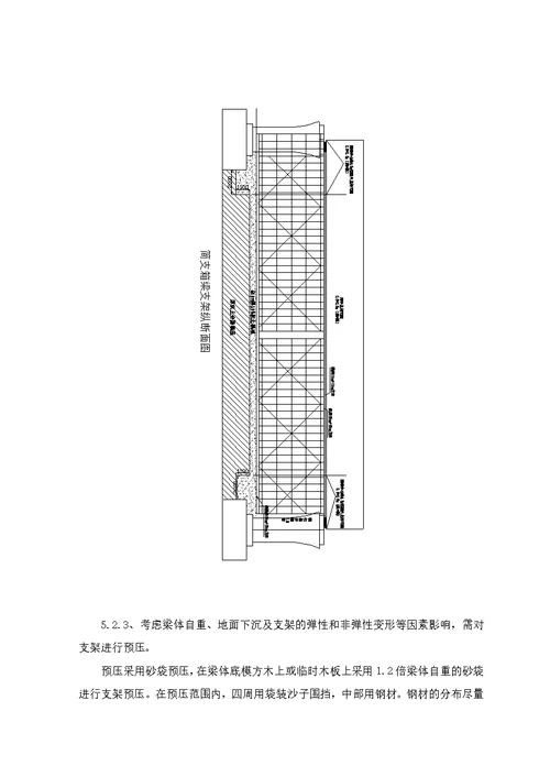 预应力砼简支梁桥位灌注施工