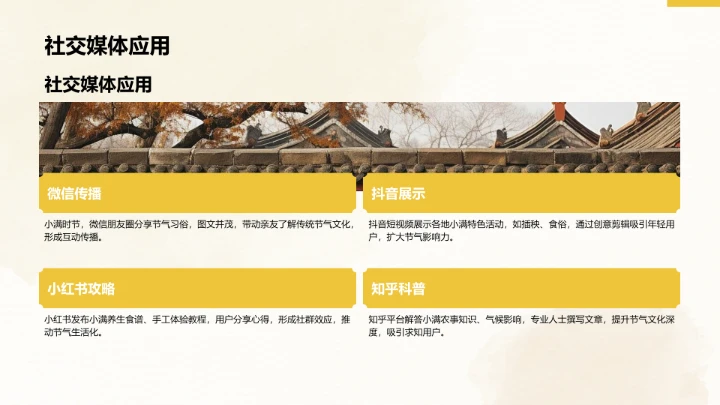 二十四节气小满PPT模板