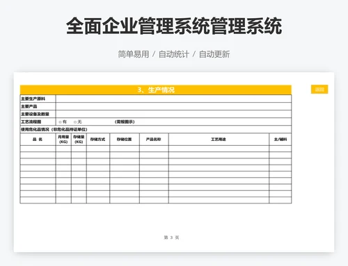 全面企业管理系统管理系统