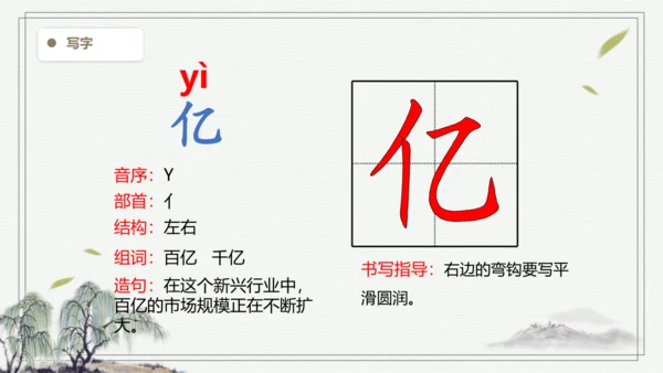 【2024秋季学期】语文四上 7.呼风唤雨的世纪 生字识记课件