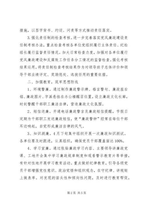 公路分局XX年纪检监察工作要点.docx