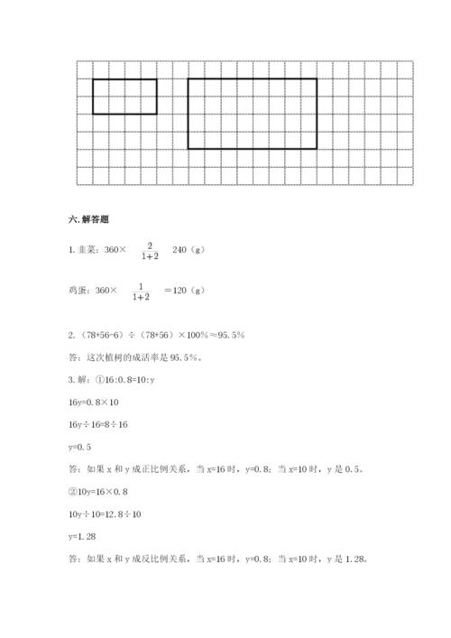 北京版六年级下册期末真题卷及完整答案（有一套）.docx