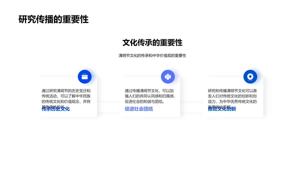 清明文化保护传承PPT模板