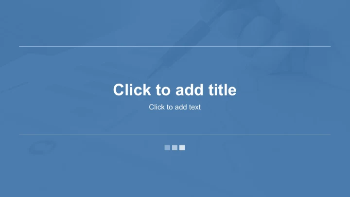 蓝色商务风大学生社会实践作业报告PPT主题