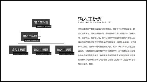 黑色简约风毕业论文答辩PPT模板