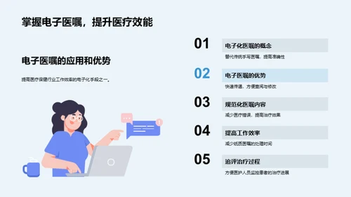 电子化医疗：提升效能