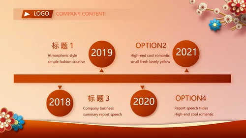 红色中国风零食产品介绍宣传动态PPT模板
