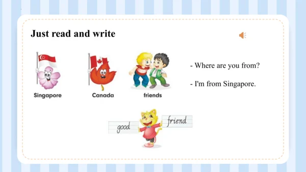 Unit 1 This is my new friend Lesson 1 - Lesson 2 课