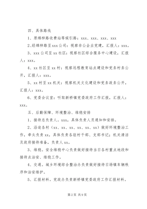 领导调研接待方案 (2).docx