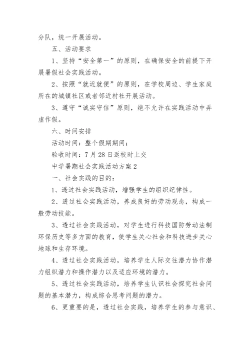 中学暑期社会实践活动方案.docx