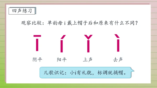 【课堂无忧】汉语拼音-2. i u ü 任务型教学（第1课时）（课件）