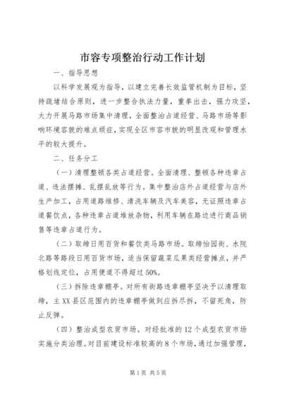 市容专项整治行动工作计划 (2).docx